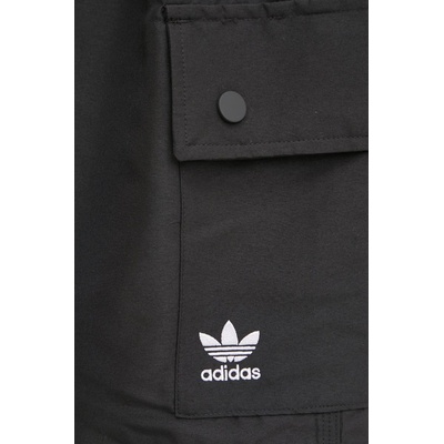 adidas Originals Къс панталон adidas Originals Essential в черно с изчистен дизайн с висока талия JD1514 (JD1514)