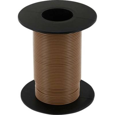 econ connect KL025BR25 lanko/ licna 1 x 0.25 mm², hnědá 25 m