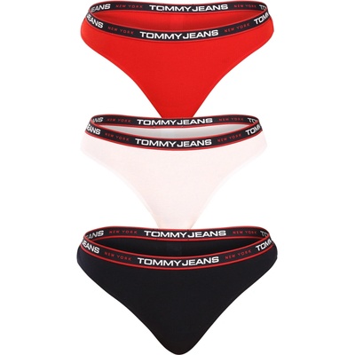 Tommy Hilfiger 3PACK dámske tangá viacfarebná UW0UW04709 0WE