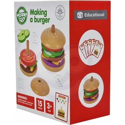 Woopie toys Poskladaj si burger