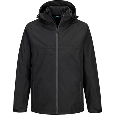 Portwest Bunda S624 Professional 3-in-1 Rain Jacket odnímatelná podšívka čierna