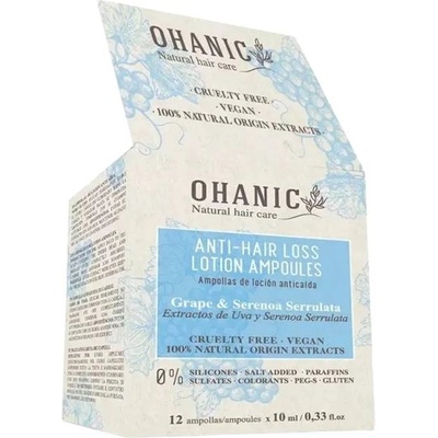 Ohanic Anti Hair-Loss Ампули против косопад, 12 x 10 ml