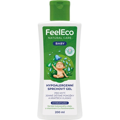 FeelEco Baby Hypoalergenní sprchový gel 200 ml – Zboží Dáma