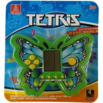 mamido Elektronická hra Tetris Butterfly zelená