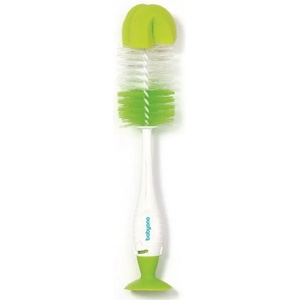 Babyono Четка с гъба Babyono - За почистване на шишета, зелена (5901435408971) - ozone