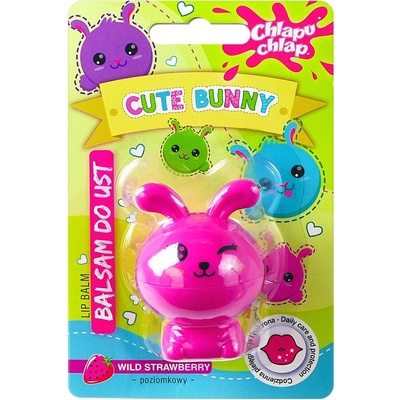 Estetica Детски балсам за устни Cute Bunny, дива ягода, 5 ml