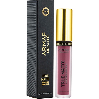 Armaf Beaute True Matte Transferproof Liq Lipstick matný tekutý rúž 10 La Rosa 4 ml