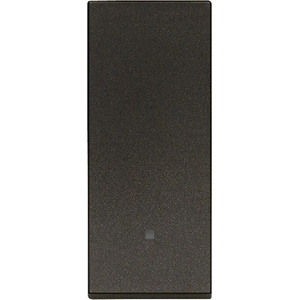Vimar 30020. G Традиционен еднополюсен ключ Linea, 1P 250 V~ 10 AX 1М, опц. подсветка, Black, (VM30020.G)