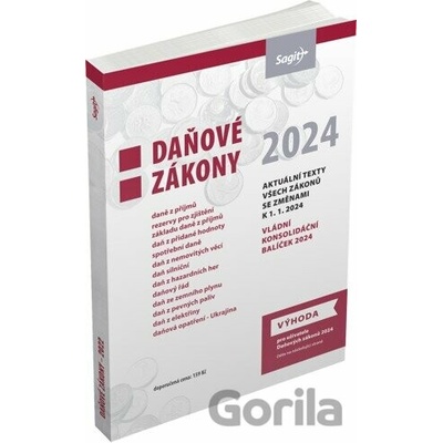 Daňové zákony 2024 - Sagit