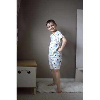 Detský overal Helikoptéry