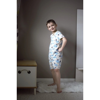 Detský overal Helikoptéry