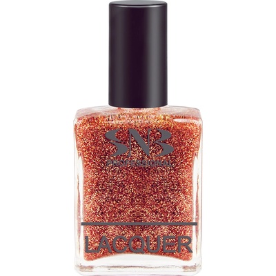 SNB Лак за нокти snb Велислава, розов, брокат, 15 мл (nlm18)