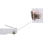 Gembird RJ45 CAT5e UTP конектор щепсел 8P8C 30U 100pcs LC-8P8C-001/100 (LC-8P8C-001/100)