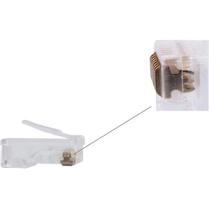 Gembird RJ45 CAT5e UTP конектор щепсел 8P8C 30U 100pcs LC-8P8C-001/100 (LC-8P8C-001/100)