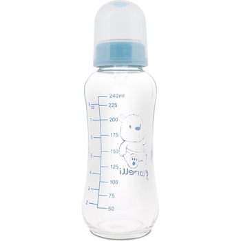 Baby Care СТЪКЛЕНО ШИШЕ 240 МЛ moonlight blue (10200620004)