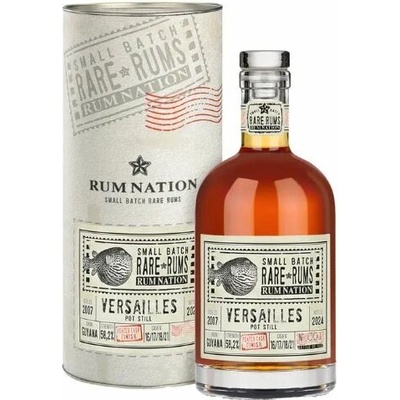 Rum Nation Versailles 2007-2024 Peated Whisky Cask 58,2% 0,7 l (tuba)