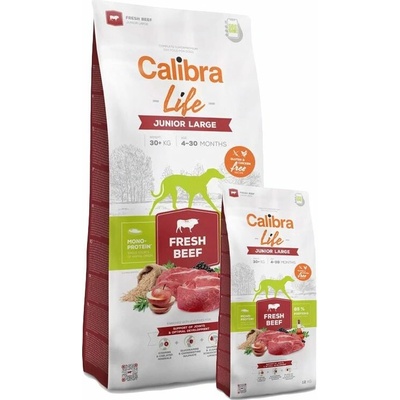 Calibra Dog Life Junior Large Fresh Beef 14,5 kg