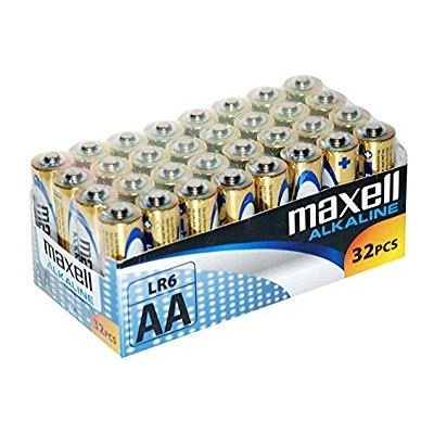 Maxell Алкални батерии MAXELL LR6 1, 5V AA 32 бр. pack (ML-BA-LR6-32PK)