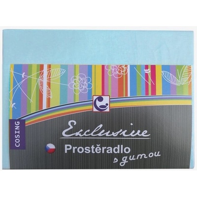 Cosing Bavlna prestieradlo modrá 60x120