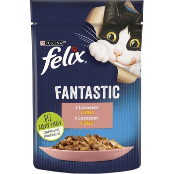 Felix Fantastic s lososom v želé 85 g