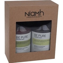 NiaMh Be Pure Nourishing Shampoo 500 ml + Mask 500 ml darčeková sada