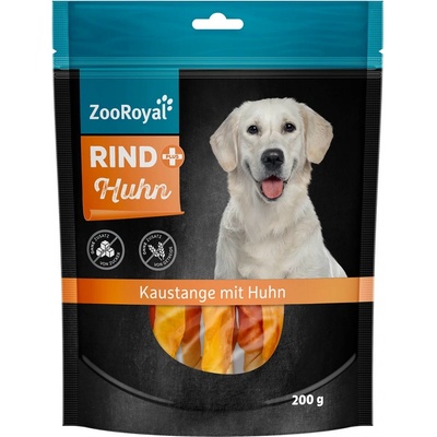 ZooRoyal hovězí+ žvýkací tyčinka s kuřetem 200 g