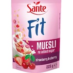 Sante Fit Breakfast Cereals 8 x 225 g ягода, малина и череша