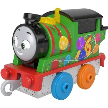 Mattel Влакче ПЪРСИ Thomas & Friends Percy Party balloons от серията Preschool, HMC34