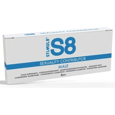 Stimul8 S8 Sexuality Male Tabs 8 pcs
