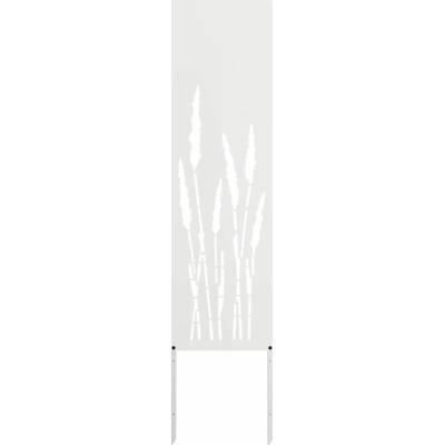 ZÁSTĚNA NA ZAHRADU PRO SOUKROMÍ BÍLÁ 32X1,7X140CM