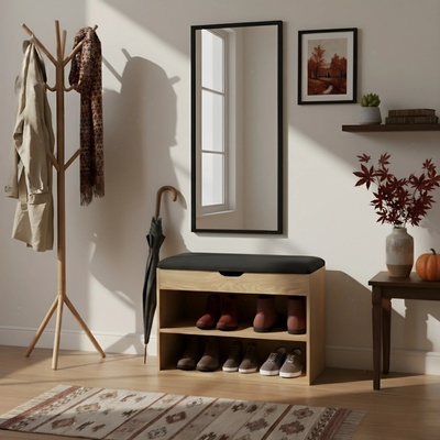 Boximo Leva 60 x 30 x 47 cm hnědý
