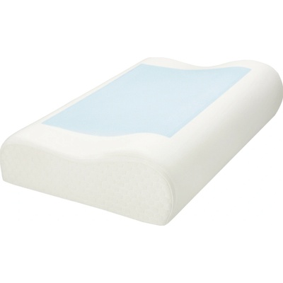 LIVARNO Podpůrný šíjový polštář s gelovou vložkou 48x30x11