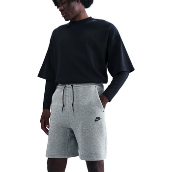 Nike Мъжки поларени къси панталони Nike Sportswear Tech Fleece Shorts Mens - Grey