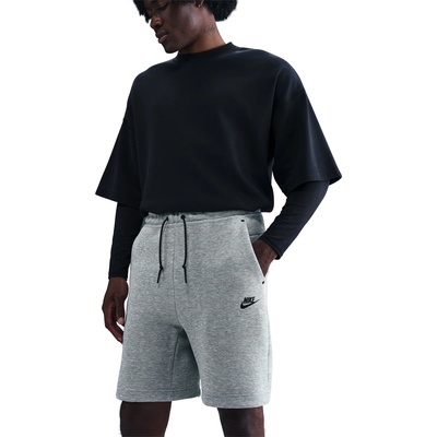 Nike Мъжки поларени къси панталони Nike Sportswear Tech Fleece Shorts Mens - Grey
