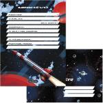 Ars Una Покана за парти ARS UNA 10 листа + 10 плика Space Explorer 50225521 (50225521)