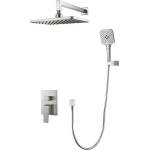 Inter Ceramic Месингов смесител за вграждане 2В1 / 3В1 ict 8123191brush nickel (8123191brush nickel)