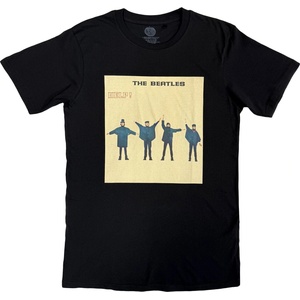 The Beatles Help! Album Cover Black M Риза (BEATTEE549MB02)