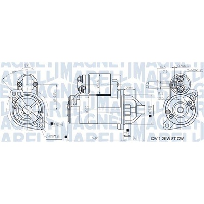 Štartér MAGNETI MARELLI 063721433010