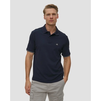 C.p. Company Tacting Piquet Short Sleeve Polo tmavomodré