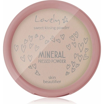 Lovely Mineral Pressed Powder zapečený zmatňujúci púder 10 g
