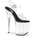 Pleaser USA Pleaser Flamingo-808 Clr-Blk/Clr 36