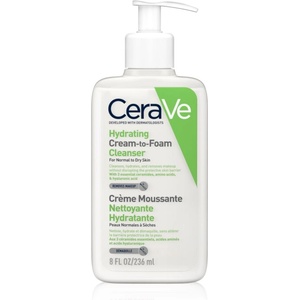 CeraVe Cleansers Hydrating Cream-to-Foam Cleanser почистваща крем- пяна за нормална към суха кожа 236ml