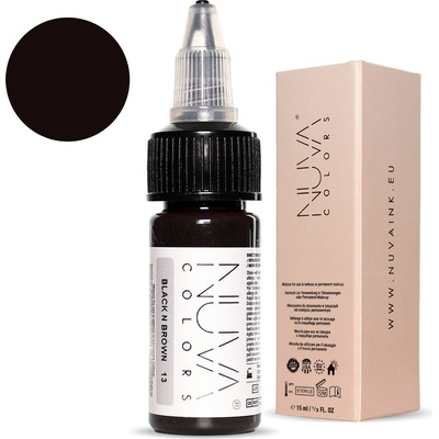Nuva Colors 13 Black N Brown 15 ml