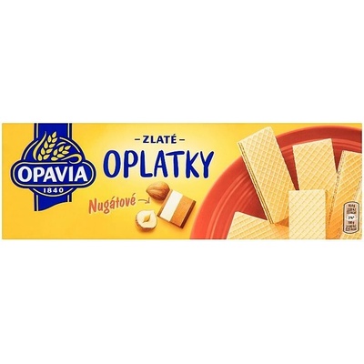 Opavia Zlaté oblátky nugátové 146 g