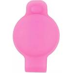 JC Силиконов държач за каишки за домашни любимци за Apple AirTag - JC AirTag Pet Collar Back Clip (розов-фосфор)