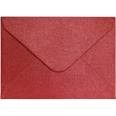Galeria Papieru 7x10cm obálky 10ks (150g/m2) perleťové červené