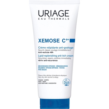 Uriage Xémose C8+ Липидовъзстановяващ успокояващ крем против сърбеж, 200 ml