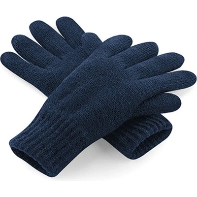 Beechfield zimné pletené rukavice B495 french navy