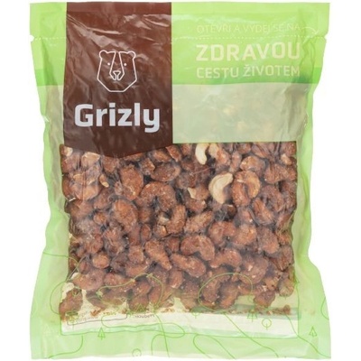 Grizly Kešu oriešky v slanom karameli s medom 500 g