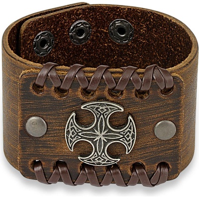 Steel Edge kožený SESL0213 hnědá